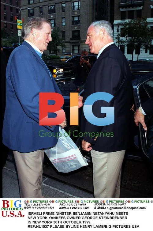 Netanyahu Meets Steinbrenner in New York