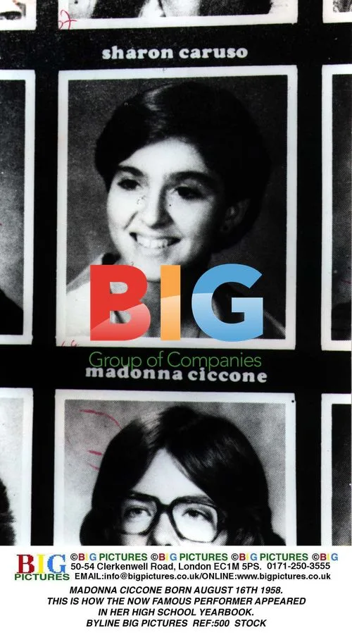 Madonna's High School Yearbook Photo
