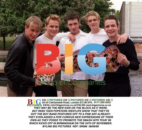 Westlife Promote Smash Hits Tour '99