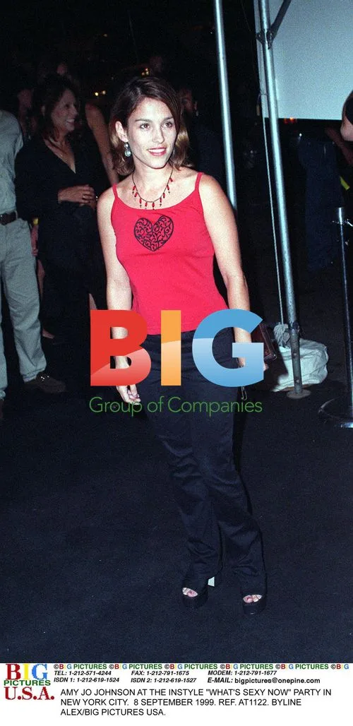 Amy Jo Johnson at InStyle "What's Sexy" Party