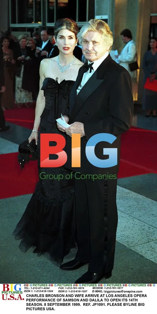 Charles Bronson and wife at LA Opera