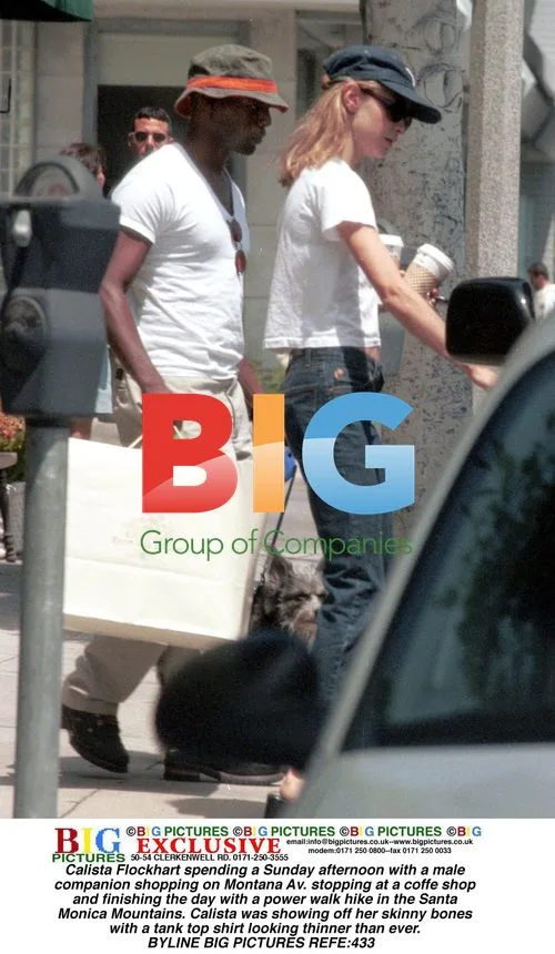 Calista Flockhart's Sunday Outing