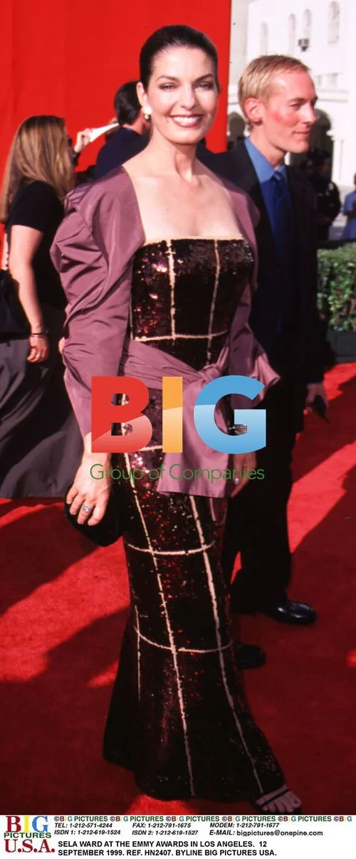 Sela Ward at the Emmy Awards in LA