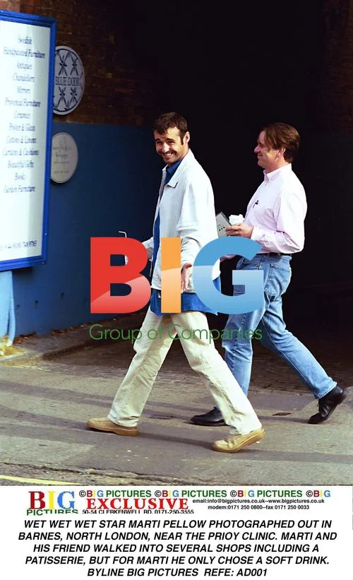 Marti Pellow Spotted in Barnes, London