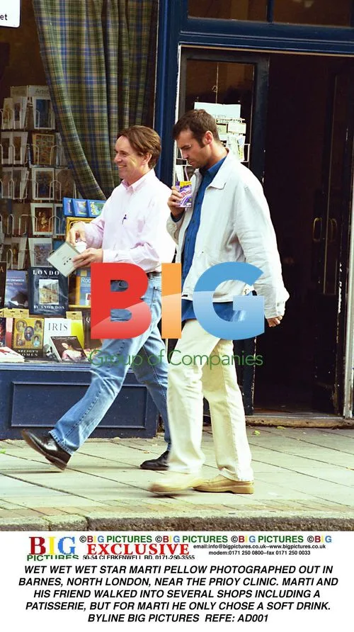 Marti Pellow Out in London