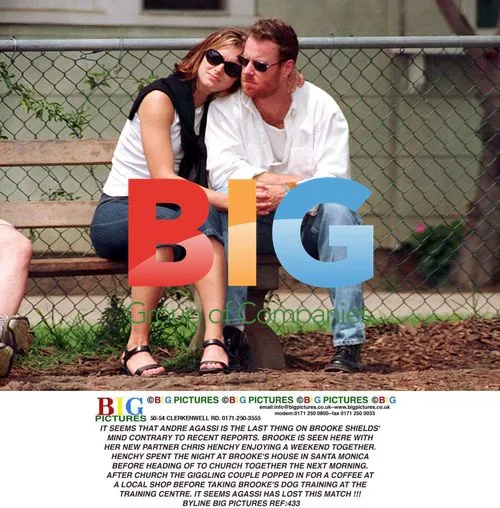 Brooke Shields and Chris Henchy Enjoying Weekend