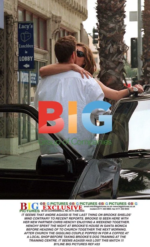 Brooke Shields and Chris Henchy Enjoying Weekend