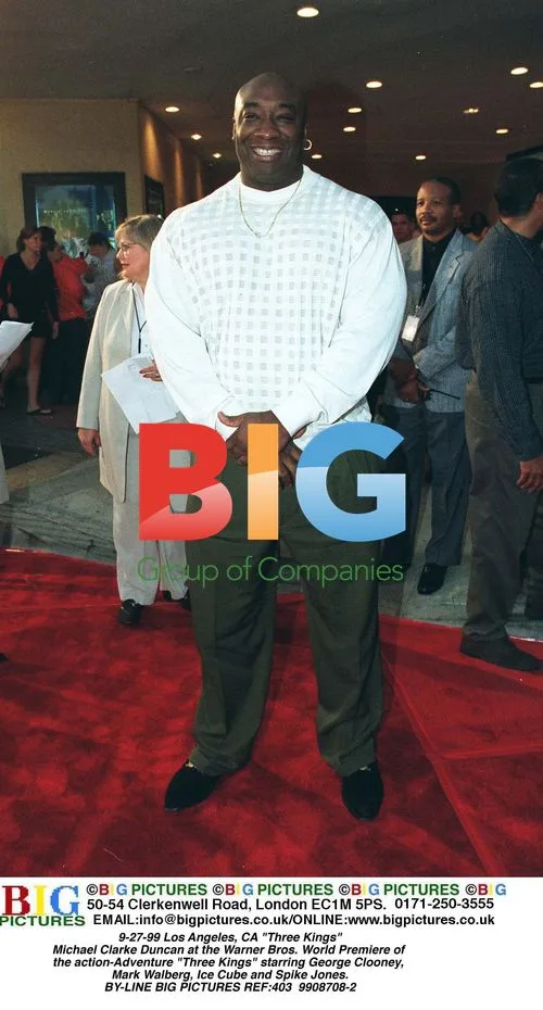 Michael Clarke Duncan at "Three Kings" Premiere