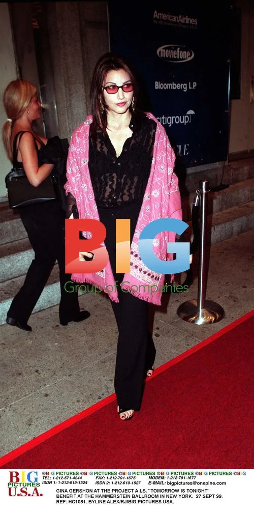Gina Gershon at Project A.L.S. Benefit