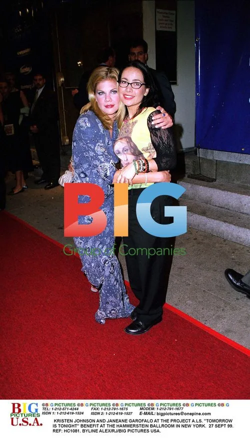 Kristen Johnson & Janeane Garofalo at "Tomorrow Is Tonight" Benefit