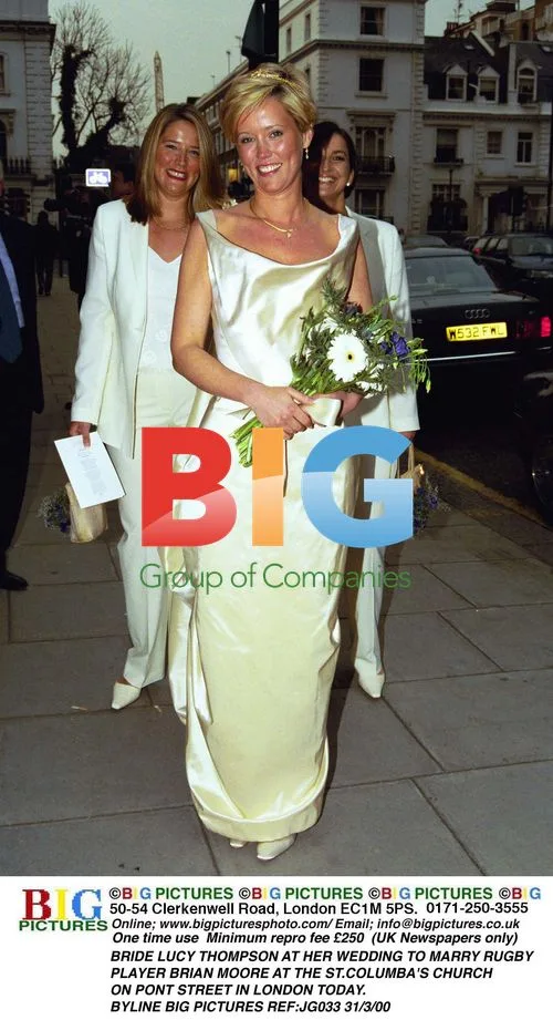 Bride Lucy Thompson's Wedding to Brian Moore