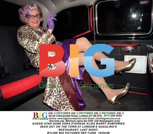 Dame Edna Everage Out in London