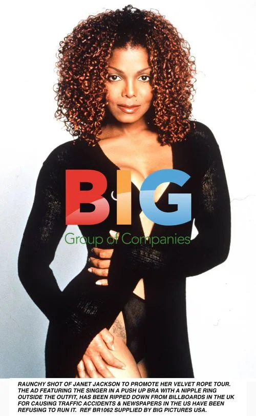 Janet Jackson Raunchy Tour Promo Photo