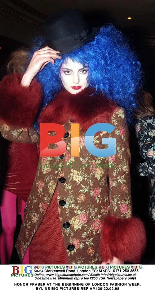 Honor Fraser at London Fashion Week