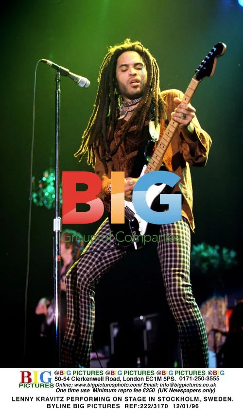 LENNY KRAVITZ PERFORMING IN STOCKHOLM
