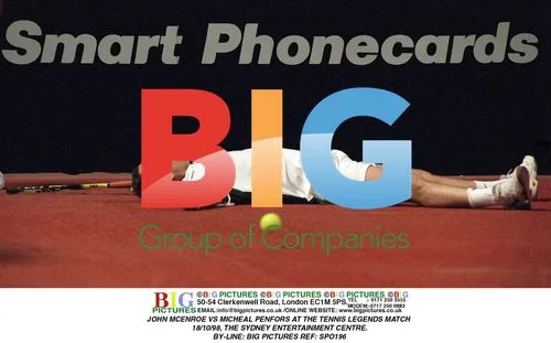 JOHN MCENROE vs MICHAEL PENFORS Tennis Match