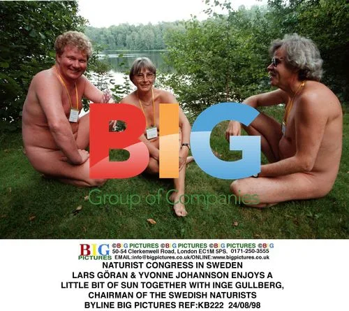 Naturists Enjoy Sunshine in Sweden