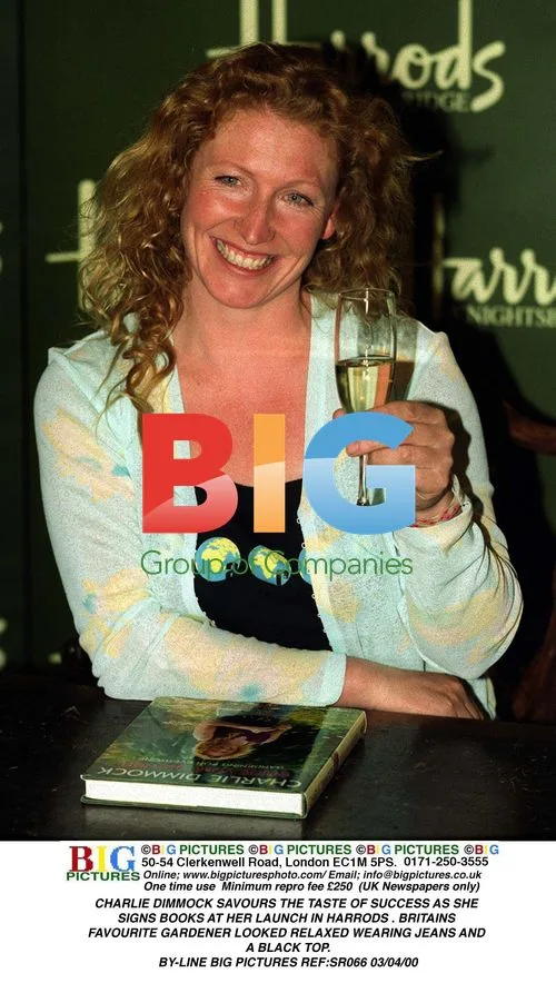 Charlie Dimmock Book Signing at Harrods