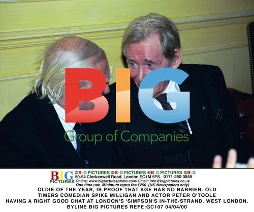 Spike Milligan and Peter O'Toole Chat
