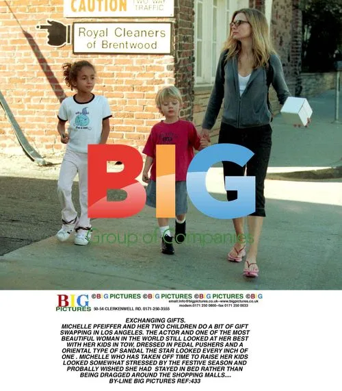 Michelle Pfeiffer Gift Swapping with Kids