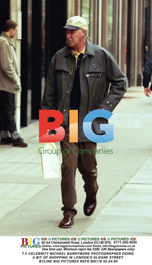 Michael Barrymore Shopping in London