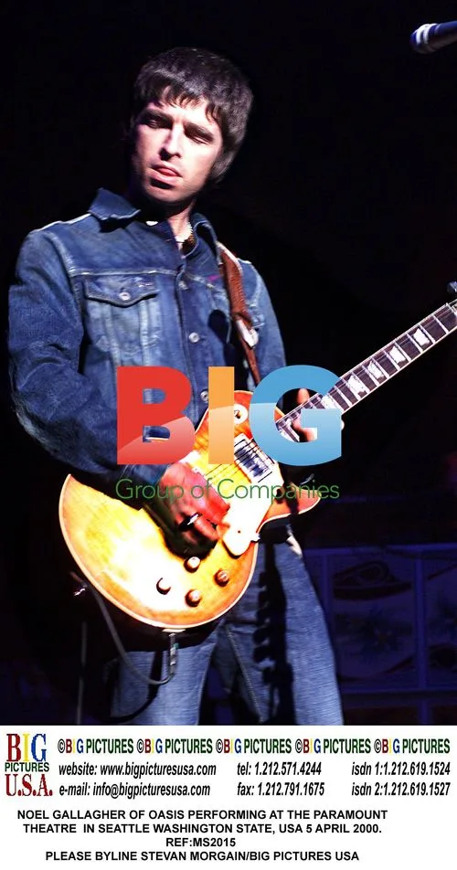 Noel Gallagher of Oasis performs in Seattle