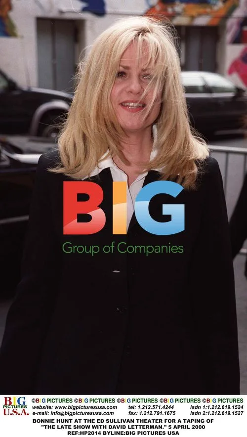 Bonnie Hunt at Ed Sullivan Theater for "The Late Show"
