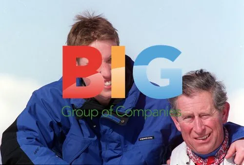 Prince Charles and sons on Klosters ski trip