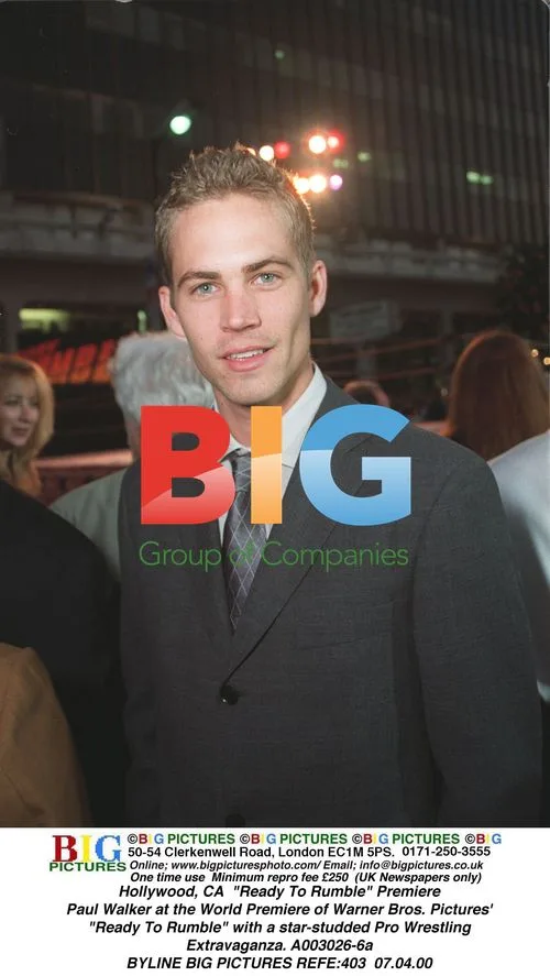 Paul Walker at "Ready To Rumble" Premiere
