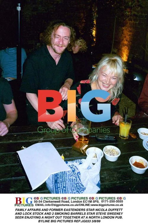 Nicola Duffett and Steve Sweeney Seen Out Together