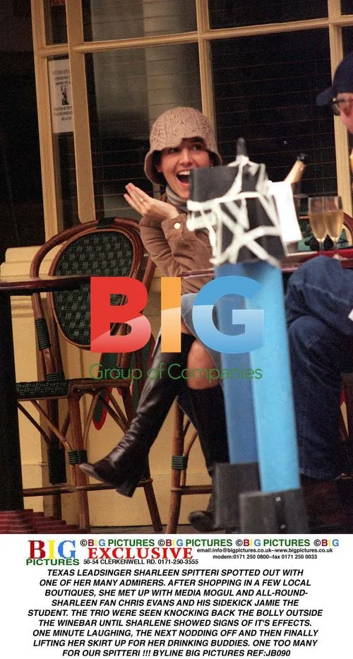 Sharleen Spitteri Spotted Drinking in London