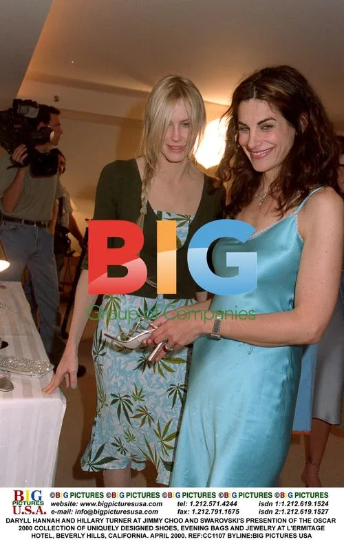 Daryl Hannah and Hillary Turner at Jimmy Choo Oscar Collection