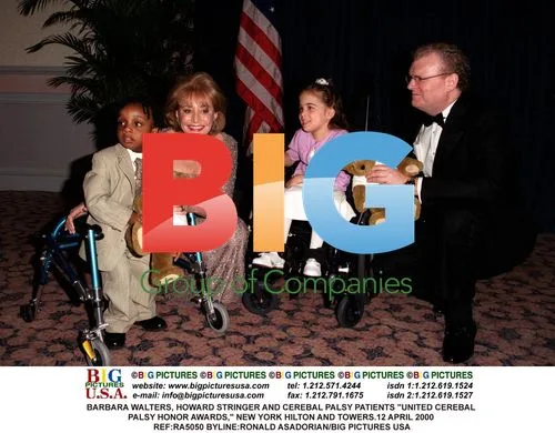 BARBARA WALTERS, HOWARD STRINGER AND CEREBAL PALSY PATIENTS