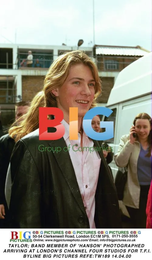 Taylor of Hanson at Channel Four Studios