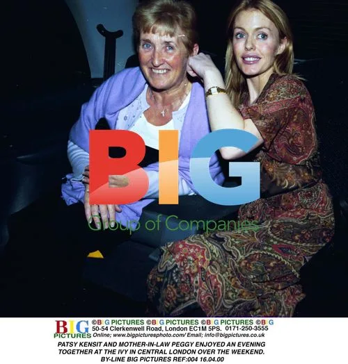 Patsy Kensit and Peggy Gallagher at the Ivy