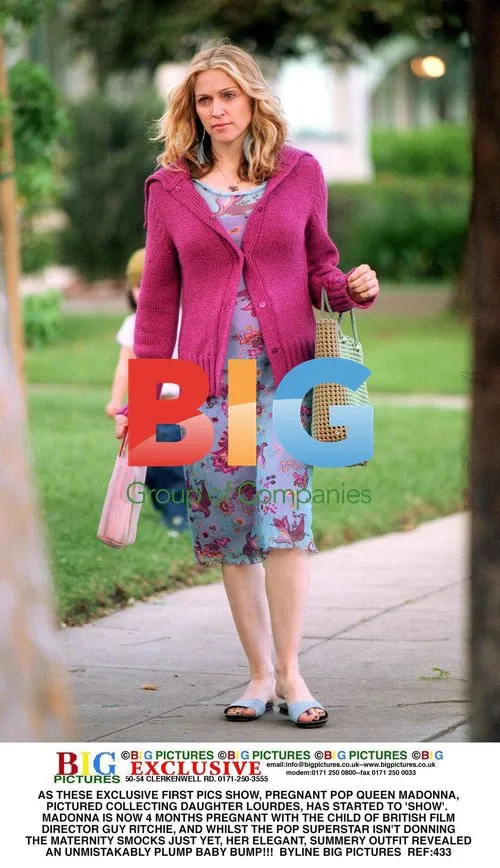 Madonna Pregnant with Lourdes