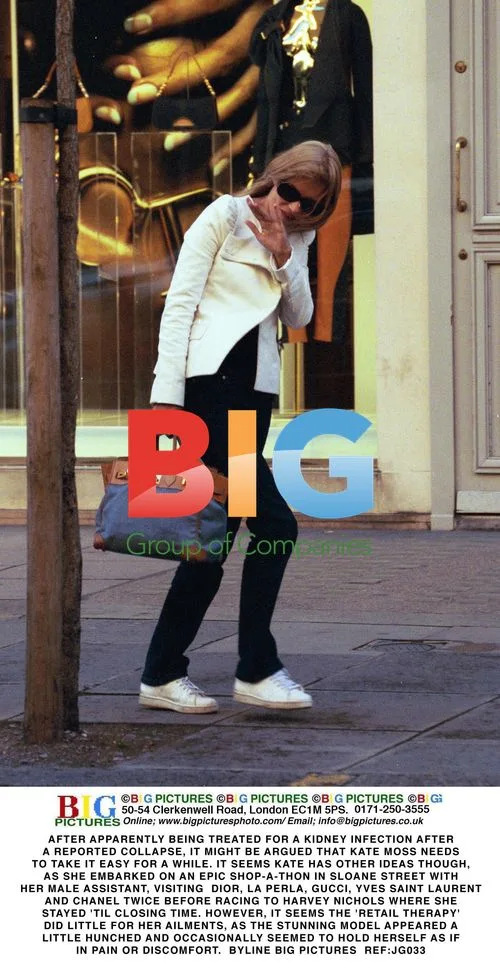 Kate Moss Shopping Spree in Sloane Street
