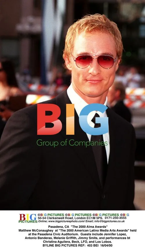 Matthew McConaughey at 2000 Alma Awards in Pasadena