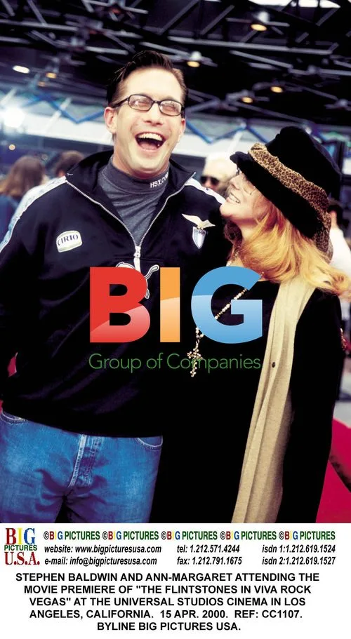 Stephen Baldwin and Ann-Margaret at "Flintstones" premiere