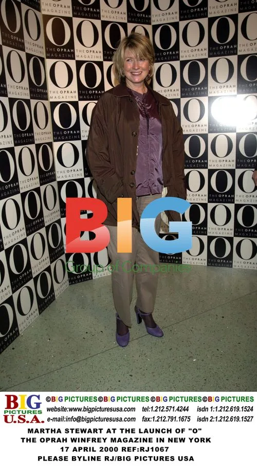 Martha Stewart at O Magazine Launch