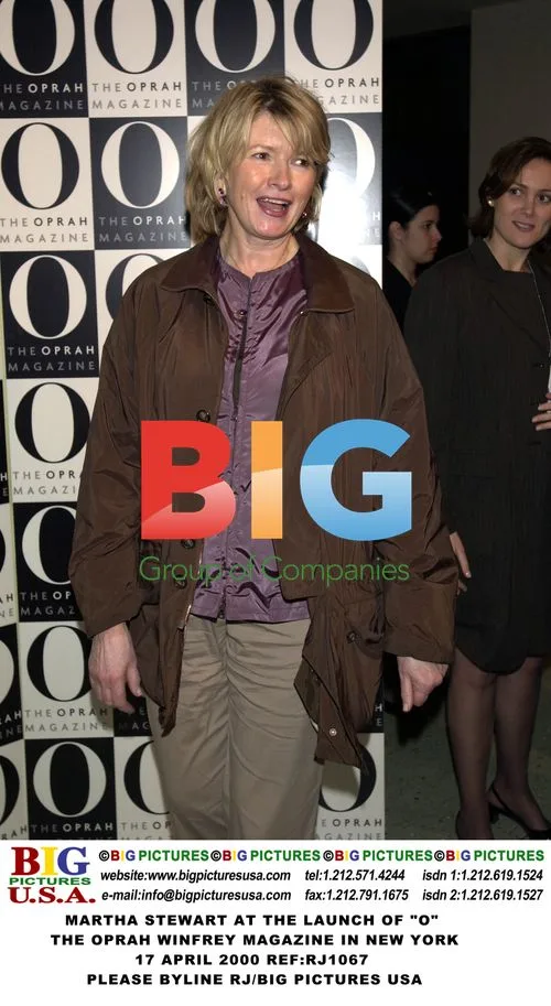 Martha Stewart at Oprah magazine launch