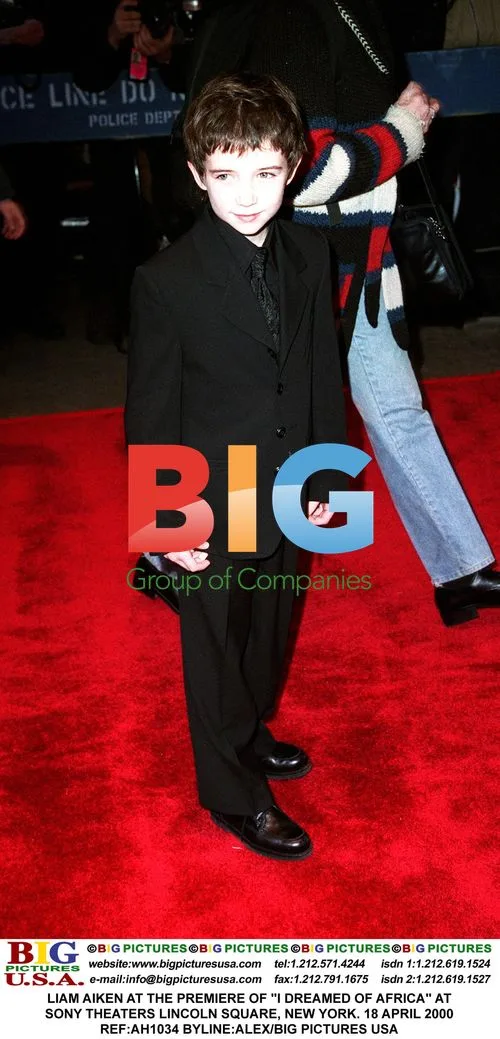 LIAM AIKEN AT "I DREAMED OF AFRICA" PREMIERE