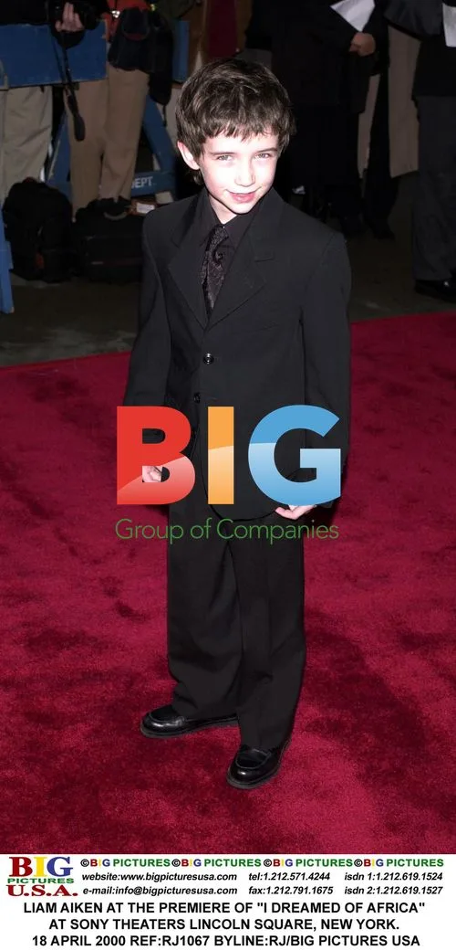 Liam Aiken at "I Dreamed of Africa" Premiere