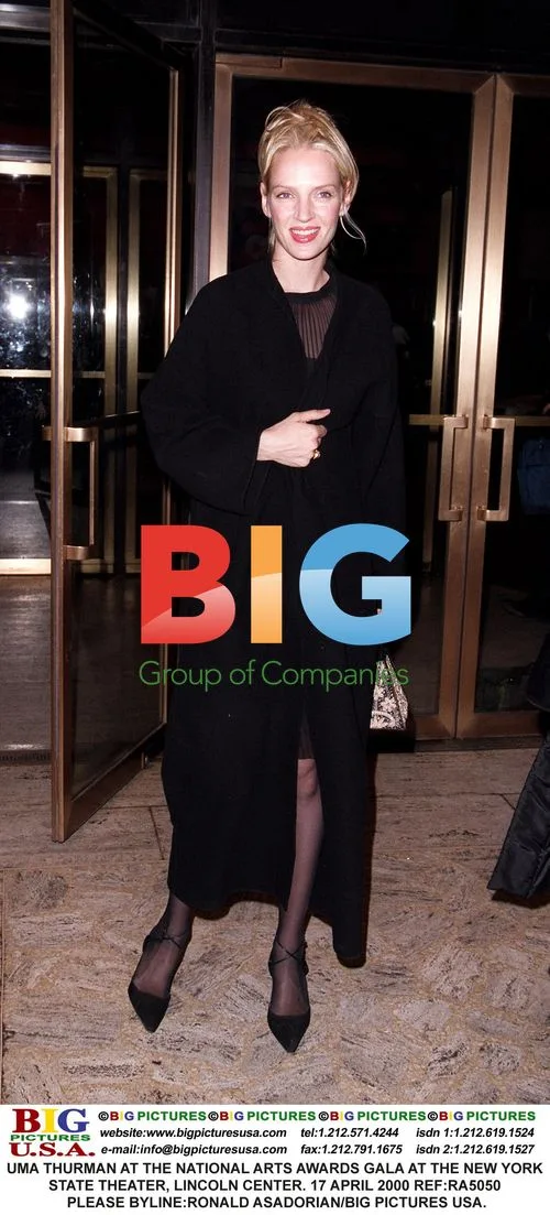 Uma Thurman at the National Arts Awards Gala