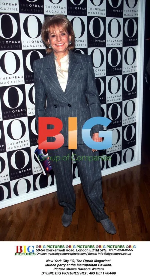 Barabra Walters at Oprah Magazine launch