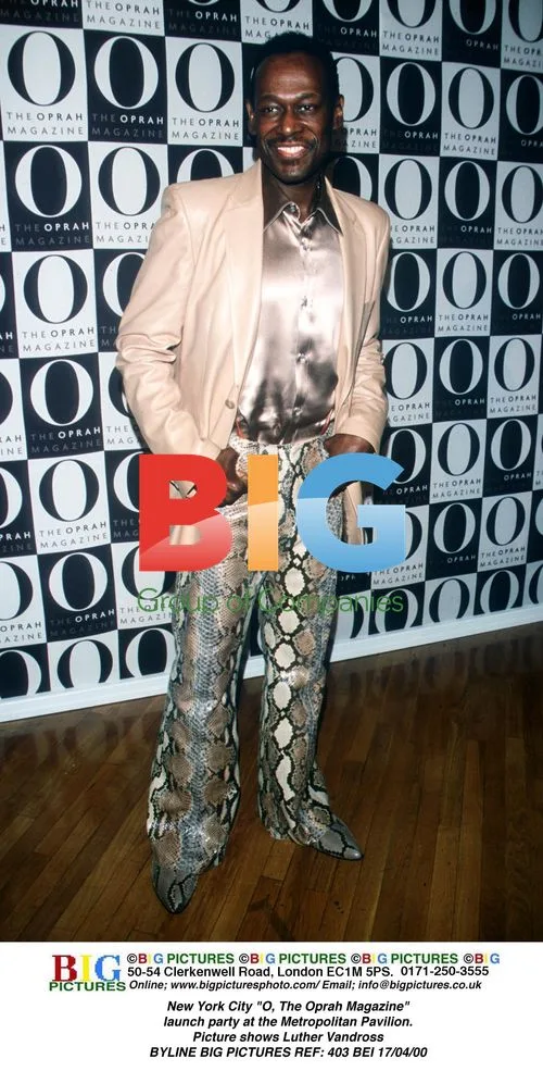 Luther Vandross at "O, The Oprah Magazine" launch