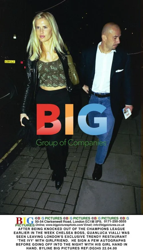 Guanluca Vialli Leaving The Ivy