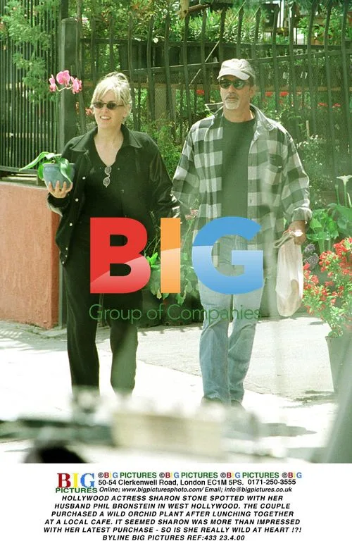 Sharon Stone Spotted with Husband in West Hollywood