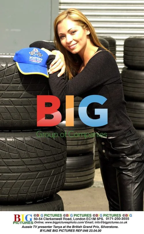 Tanya at British Grand Prix, Silverstone
