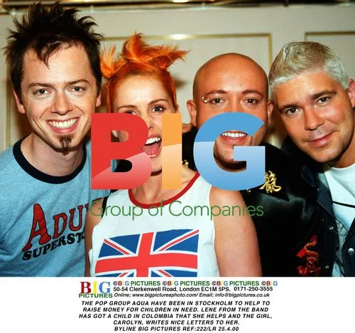 Aqua Band Members Raise Money for Children in Need